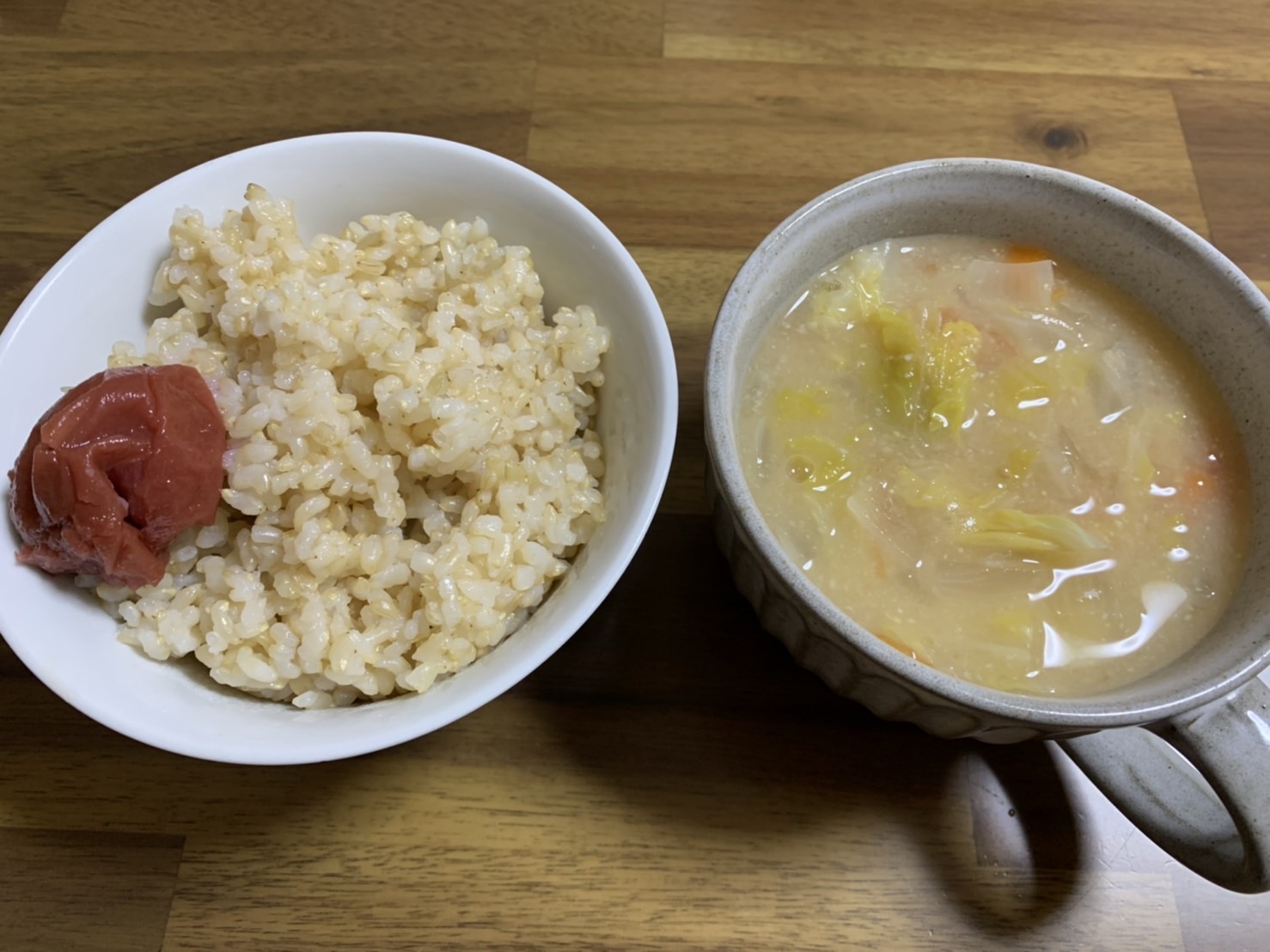 スープと玄米の日（7日目）